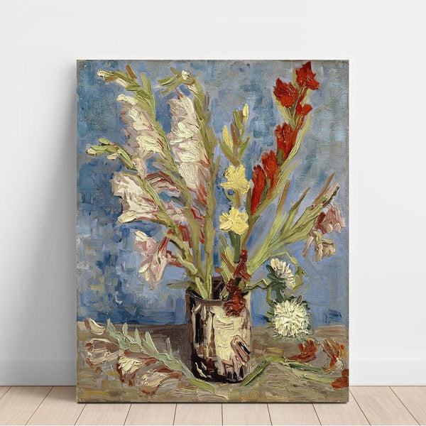 Reproduction of the painting Vase with gladioli and asters from China - Vincent van Gogh