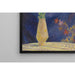 Reproduction of the painting Vase d'Anémones sur Fond Bleu - Henri Lebasque
