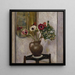 Vase danmones - Édouard Vuillard — framed artwork on a wall