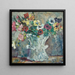 Vase of Flowers - Louis Valtat — framed artwork on a wall