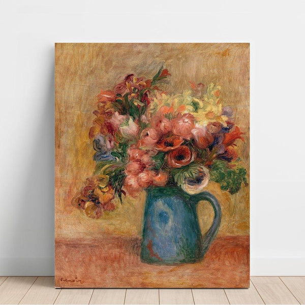 Reproduction of the painting Vase de fleurs - Pierre-Auguste Renoir