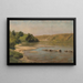 Rivière Oka - Vasily Dmitrievich Polenov — framed artwork on a wall
