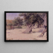 Olive Trees in the Holy Land - Vasily Dmitrievich Polenov — framed artwork on a wall