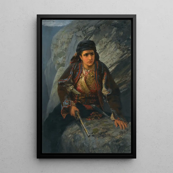 La Vigie - Vasily Dmitrievich Polenov — framed artwork on a wall