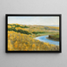 La rivière Oka en automne doré - Vasily Dmitrievich Polenov — framed artwork on a wall