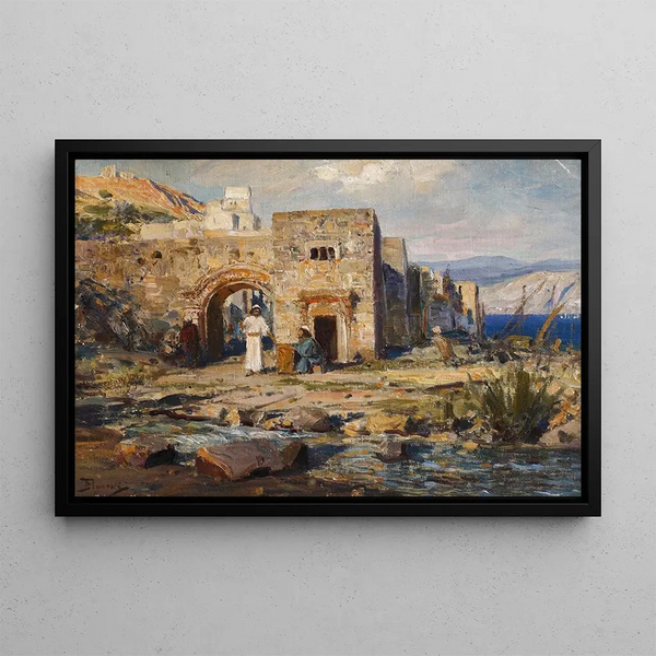 L'apôtre Matthieu - Vasily Dmitrievich Polenov — framed artwork on a wall