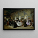 Monastic refectory painting - Vasily Perov — framed artwork on a wall