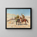 About the War - Vasily Vereshchagin — framed artwork on a wall