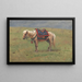 Poneys Himalayans - Vasily Vereshchagin — framed artwork on a wall