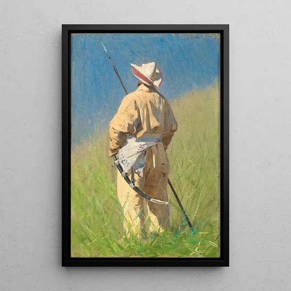 Kirghiz - Vasily Vereshchagin — framed artwork on a wall