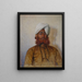 Muslim Official Painting - Vasily Vereshchagin — framed artwork on a wall