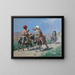 Mollahs Going to the Bazaar - Vasily Vereshchagin — framed artwork on a wall