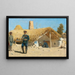 L'Adjudant - Vasily Vereshchagin — framed artwork on a wall
