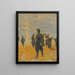 The Fallen Heroes in Battle - Vasily Vereshchagin — framed artwork on a wall