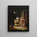 The Sale of the Slave Child - Vasily Vereshchagin — framed artwork on a wall