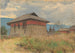 The main temple of the Tassiding monastery, Sikkim - Vasily Vereshchagin — artwork view