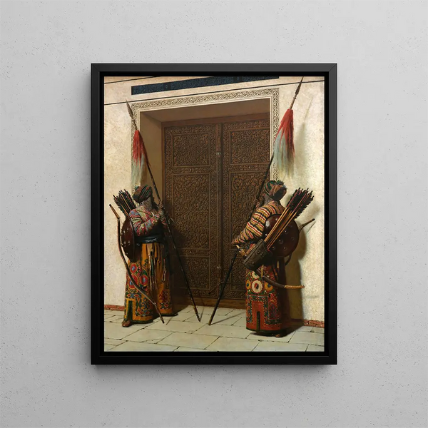 Portes Timur Tamerlan - Vasily Vereshchagin — framed artwork on a wall