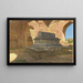 Tomb of Sultan Iltutmish in Old Delhi - Vasily Vereshchagin — framed artwork on a wall