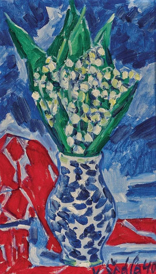 Vclav pla - Lily of the valley in the strake jug.webp