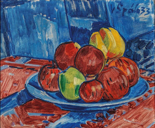 Still life with fruits - Václav Špála — artwork view