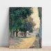 Reproduction of the painting Vence, La Place Ensoleillée - Henri Lebasque