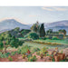 Reproduction of the painting Harvests in the Faron Valley - Henri Lebasque