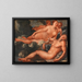 Diane et Endymion - Venetian School — framed artwork on a wall