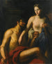 Hercules and Omphale - Venetian School — artwork view