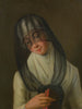 Portrait of a veiled lady - Venetian School — artwork view