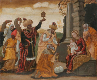 The Adoration of the Magi - Venetian-Cretan School — artwork view
