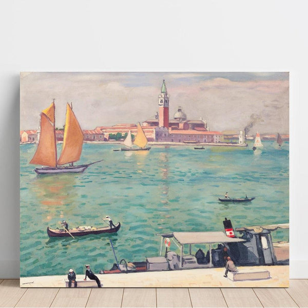 Reproduction of the painting Venice, The Yellow Sail - Albert Marquet