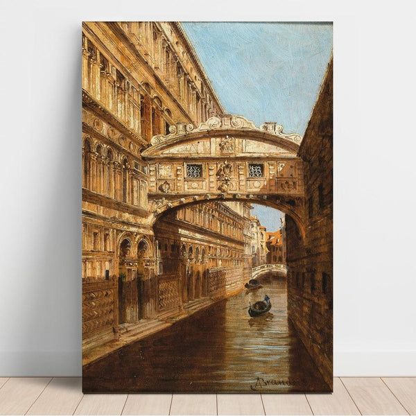 Reproduction of the painting Venice painting, the Bridge of Sighs - Antonietta Brandeis