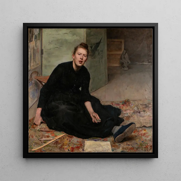 Venny Soldan-Brofeldt Artist - Hanna Hirsch-Pauli — framed artwork on a wall