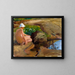 At the Beach - Venny Soldan-Brofeldt — framed artwork on a wall