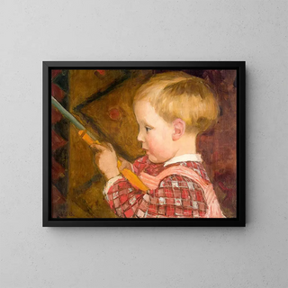 Heikki Taavetti - Venny Soldan-Brofeldt — framed artwork on a wall