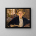 In Ahola's Workshop of Mademoiselle Selin - Venny Soldan-Brofeldt — framed artwork on a wall