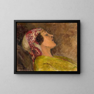 Maggie - Venny Soldan-Brofeldt — framed artwork on a wall