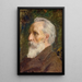 Portrait Painting of Arvid Järnefelt - Venny Soldan-Brofeldt — framed artwork on a wall