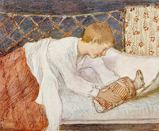 Boy awake and present - Venny Soldan-Brofeldt — artwork view