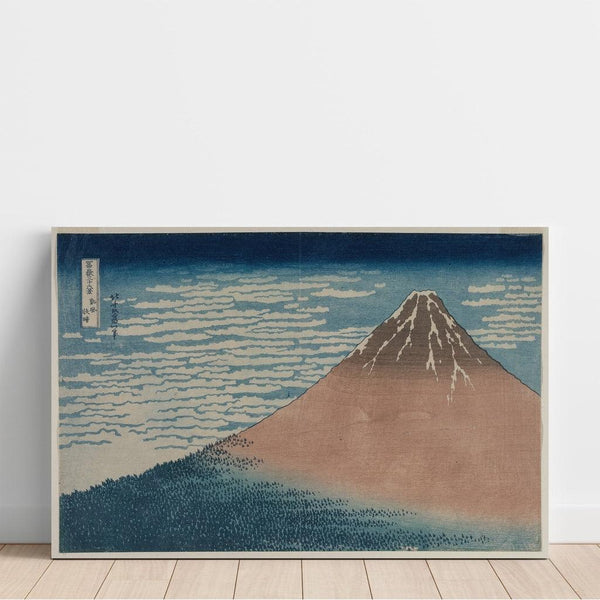 Reproduction of the painting South Wind, Clear Sky - Katsushika Hokusai