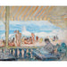 Reproduction of the painting Veranda on the Beach of Cannes (c. 1922) - Henri Lebasque