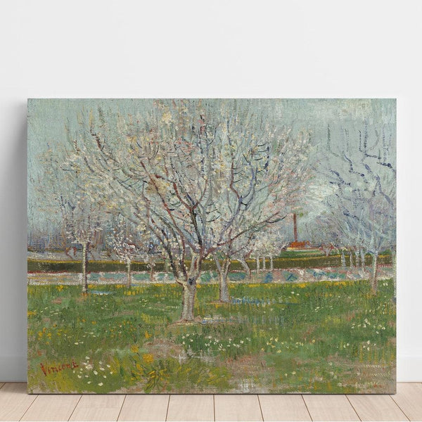 Reproduction of the painting Flowering Orchard Painting (Plum Trees) - Vincent van Gogh