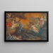 The Death of Saint Francis Xavier - Veronica Stern — framed artwork on a wall