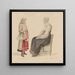 Winter Clothing Mora - Adolph Tidemand — framed artwork on a wall