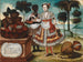 Noble Woman with Her Black Slave - Vicente Albán — artwork view