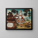 Noble Woman with Her Black Slave - Vicente Albán — framed artwork on a wall