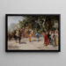 L'Arrivée - Vicente García De Paredes — framed artwork on a wall