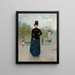 La Parisienne - Vicente Gómez Y. Plasencia — framed artwork on a wall
