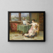 La sonate - Vicente Palmaroli y González — framed artwork on a wall