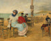 On the promenade - Vicente Palmaroli y González — artwork view